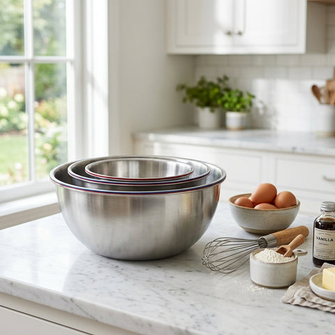 Noble Nest Premium Stainless Steel Mixing Bowl Set